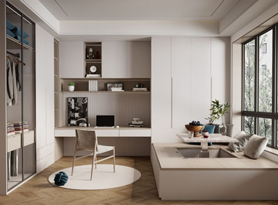 现代榻榻米卧室