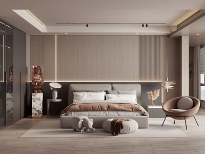 现代卧室
