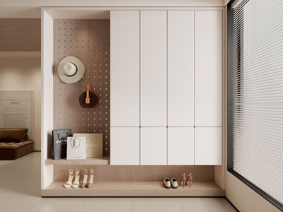 现代玄关门厅鞋柜