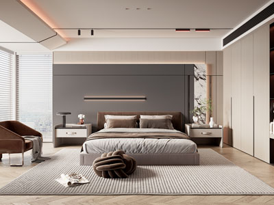 现代卧室