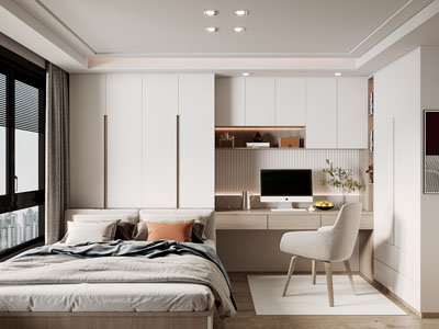 现代榻榻米卧室