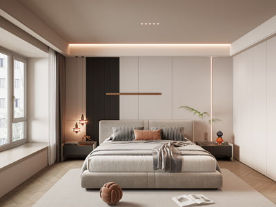 现代卧室