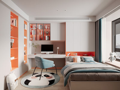 现代榻榻米卧室