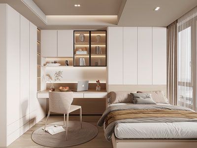 现代榻榻米卧室