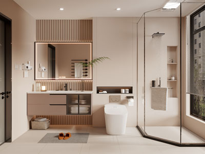 现代卫浴间、洗手间