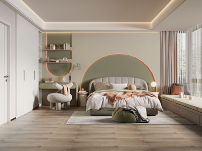 现代卧室、儿童房