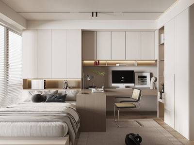 现代榻榻米卧室