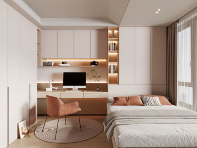 现代榻榻米卧室