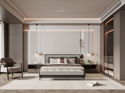 新中式卧室