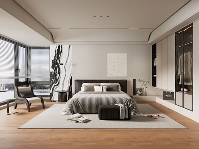 现代卧室