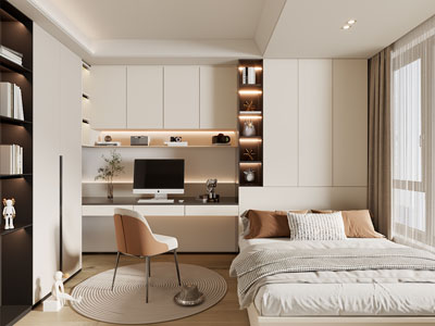 现代榻榻米卧室