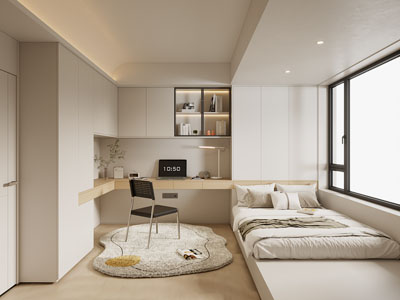 现代榻榻米卧室