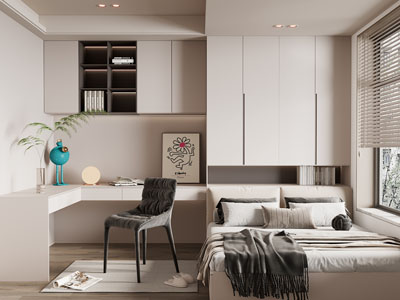 现代榻榻米卧室