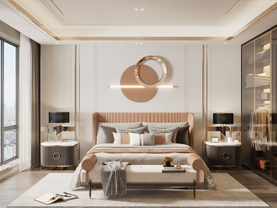 现代轻奢卧室