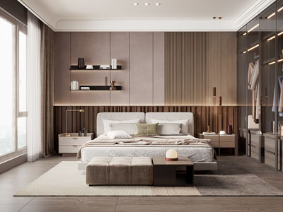 现代卧室