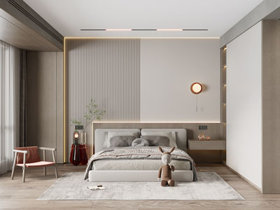 现代卧室