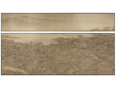 新中式装饰挂画3d模型 新中式装饰挂画