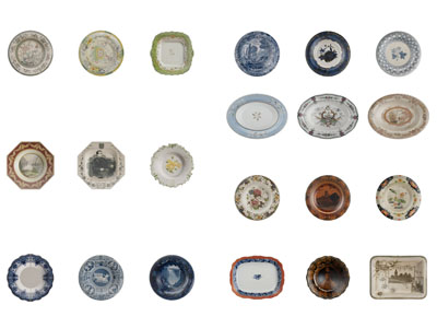 欧式瓷器装饰盘墙饰挂件