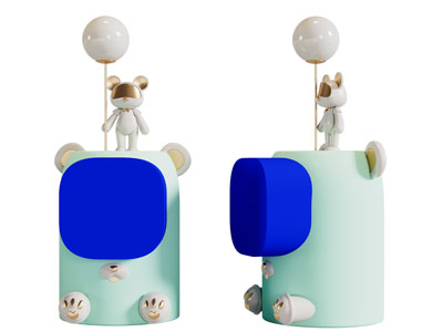 现代雕塑雕刻摆件组合3d模型 现代雕塑雕刻摆件组合