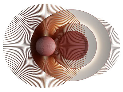 现代墙饰挂件、壁灯