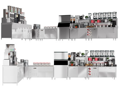 现代饭店后厨设备