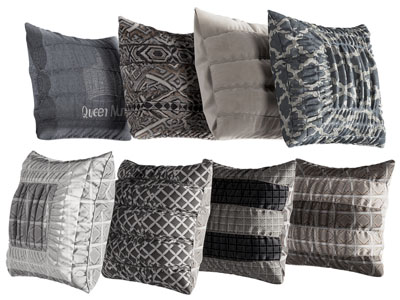 现代布艺靠垫抱枕