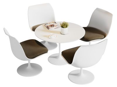 现代休闲桌椅组合