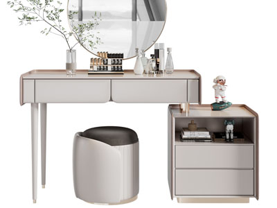 现代化妆、梳妆台