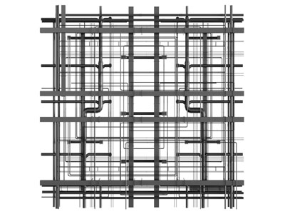 工业风loft管道天花吊顶