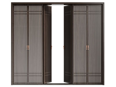 新中式实木平开门