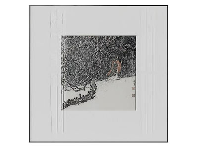 新中式装饰挂画3d模型 新中式装饰挂画