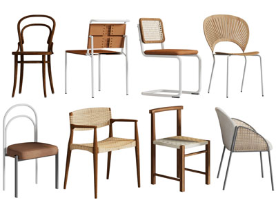 现代休闲椅子、餐椅