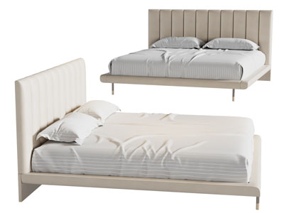 现代双人床