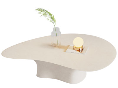 现代异形茶几3d模型 现代异形茶几