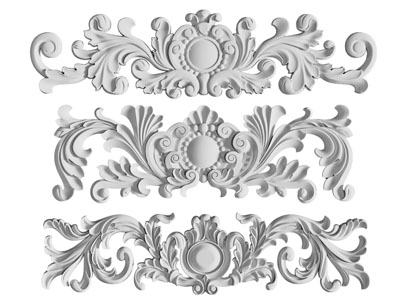 欧式雕花构件