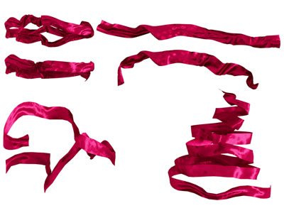 现代飘带墙饰挂件