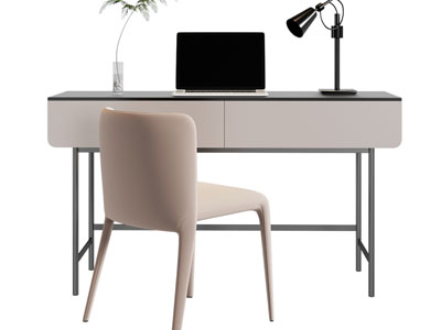 现代书桌椅组合