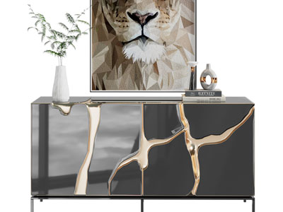 现代玄关柜、边柜