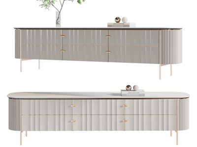 现代轻奢电视柜