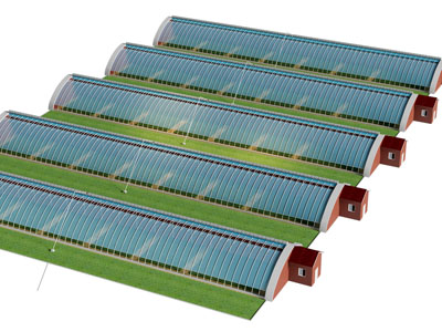 现代阳光蔬菜大棚