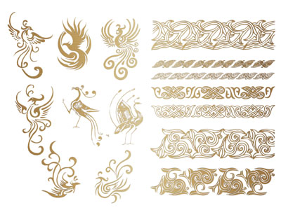 新中式雕花墙饰