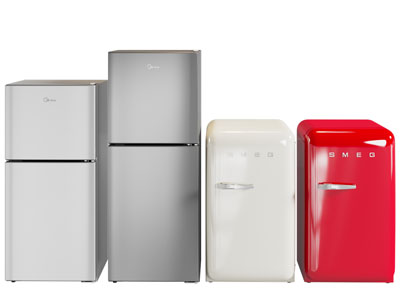 现代迷你电冰箱