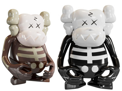 现代kwas公仔雕塑雕刻3d模型 现代kwas公仔雕塑雕刻