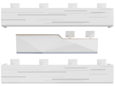 现代前台接待台