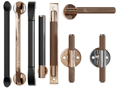 现代酒店大门拉手