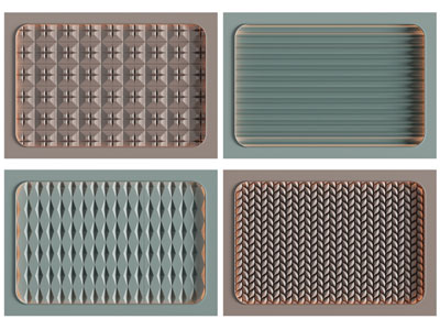 现代墙饰背景墙3d模型 现代墙饰背景墙