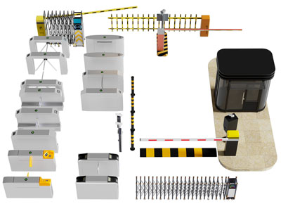 现代闸门、门挡、收费门