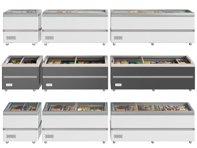 现代冰柜、保鲜柜、冰箱