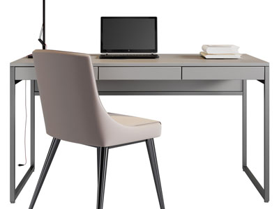 现代书桌椅组合