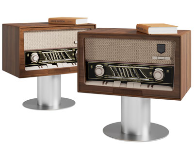 现代复古收音机摆件